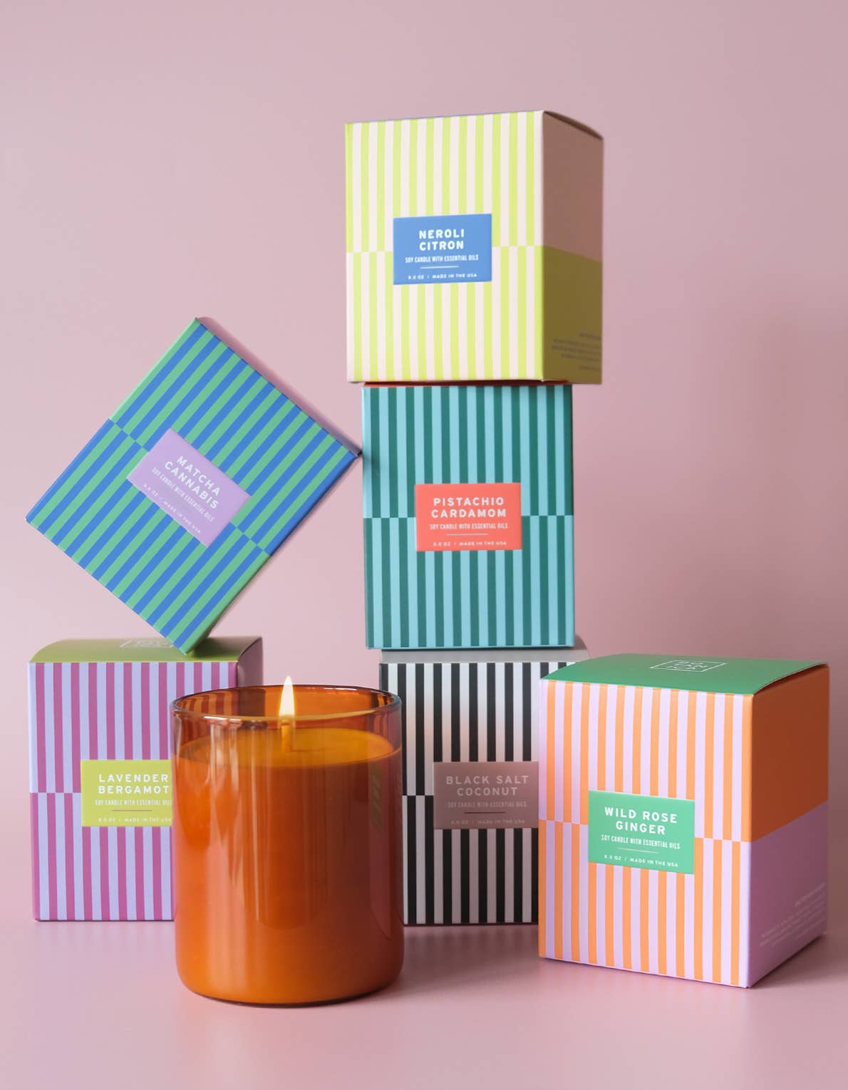 Pistachio + Cardamom Essentials Candle | BOTANICA