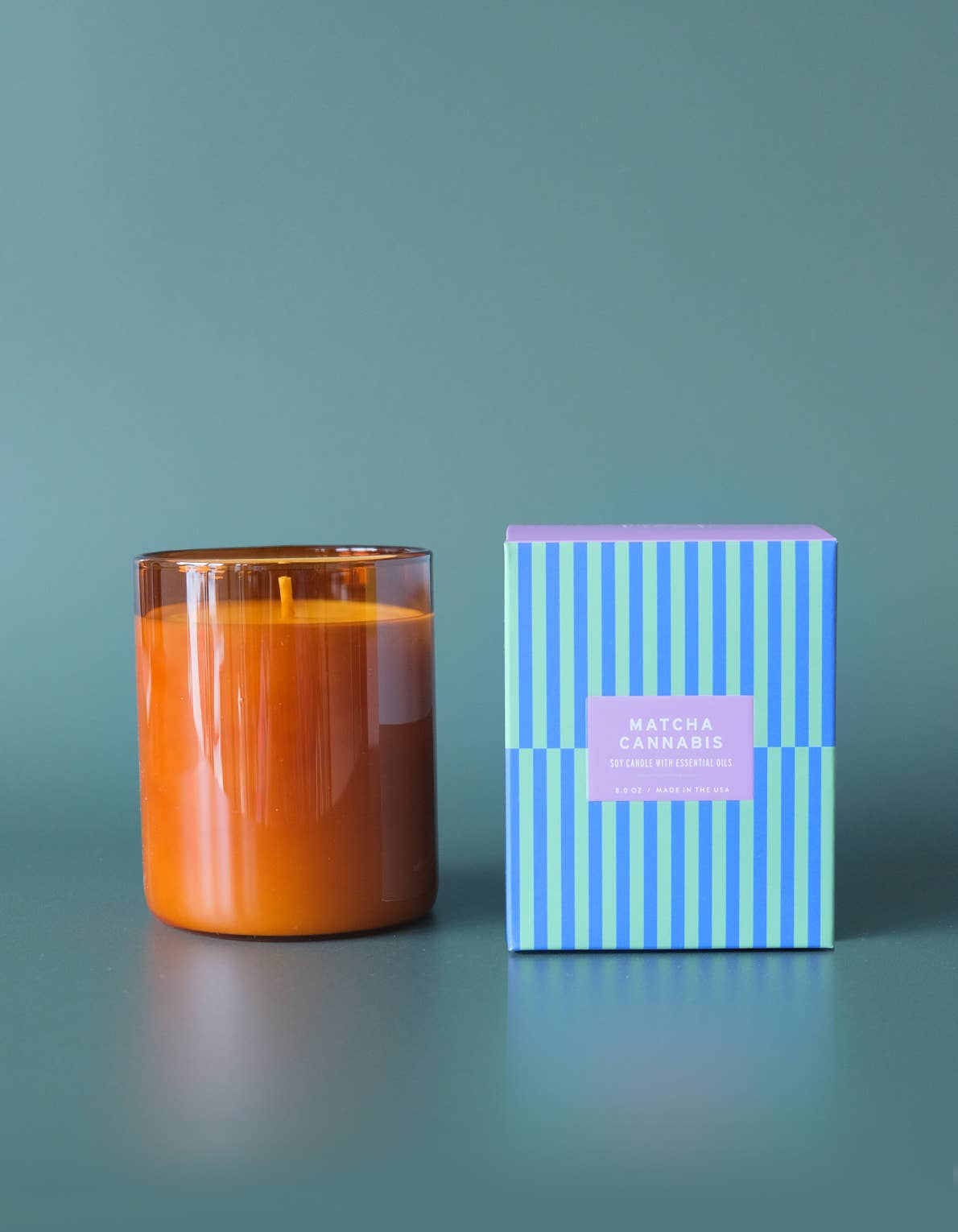 Matcha + Cannabis Essentials Candle | 8 oz.