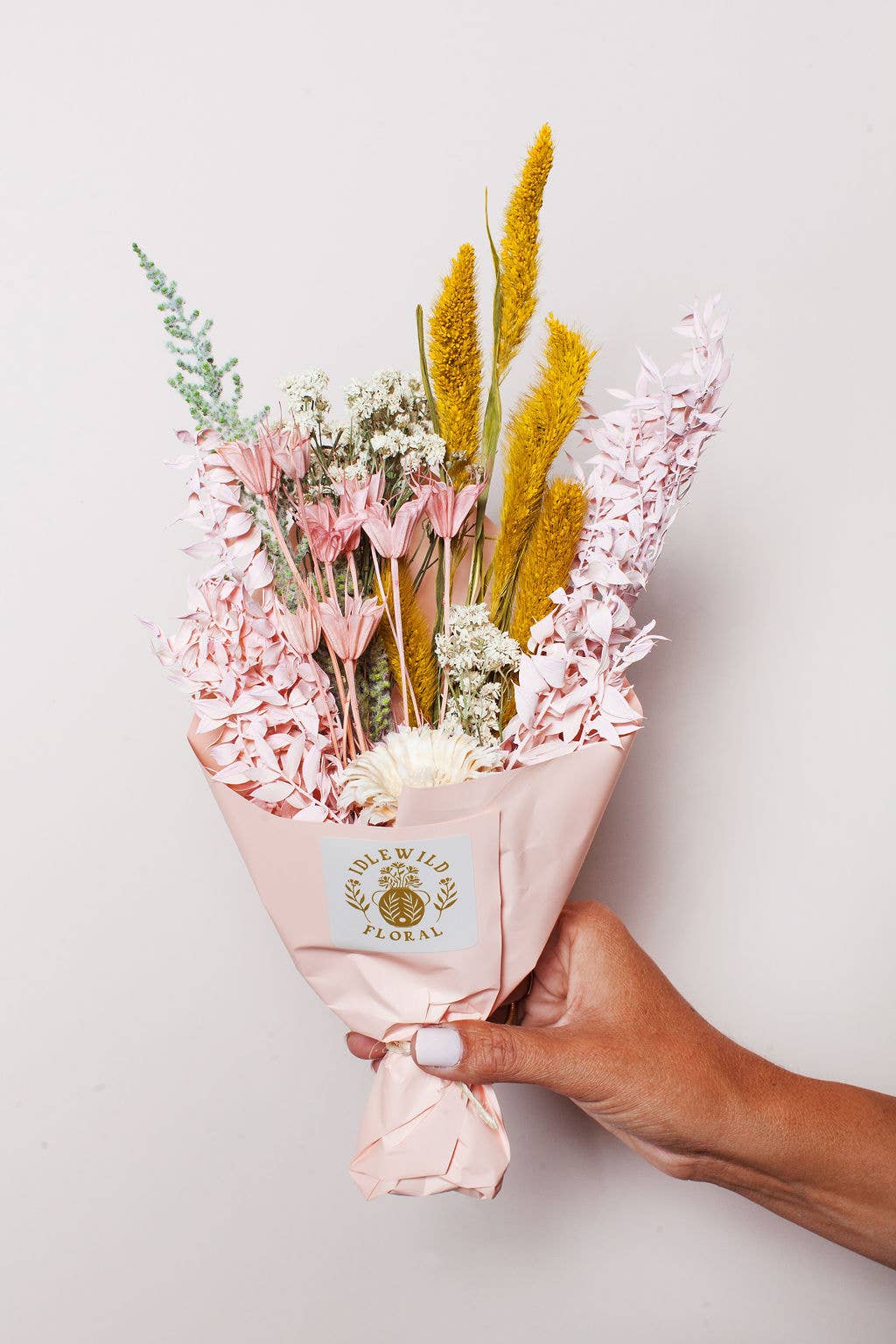 Pastel Dried Flower Bouquet (mini)