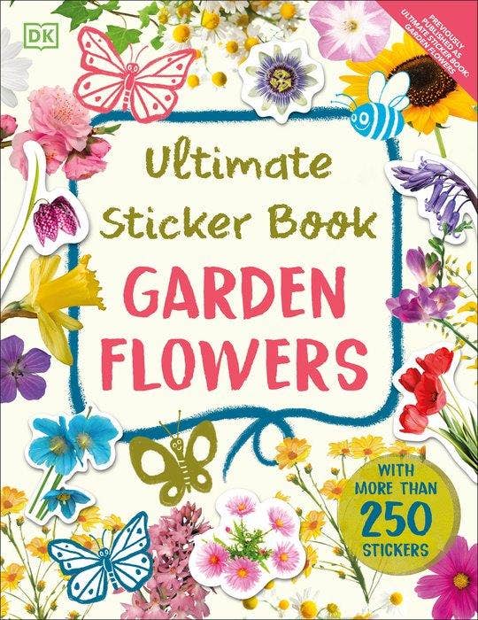 Ultimate Sticker Book - Garden Flowers