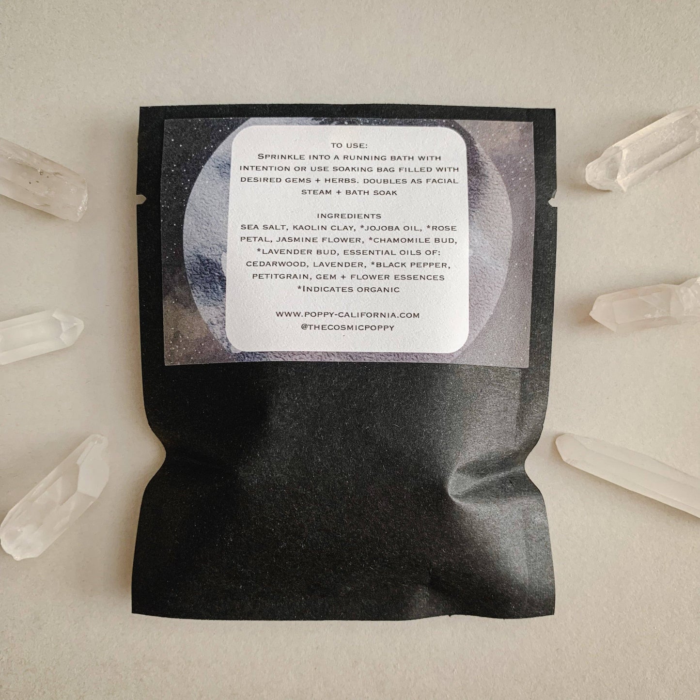 Soothing Flower Bath Salt Packet