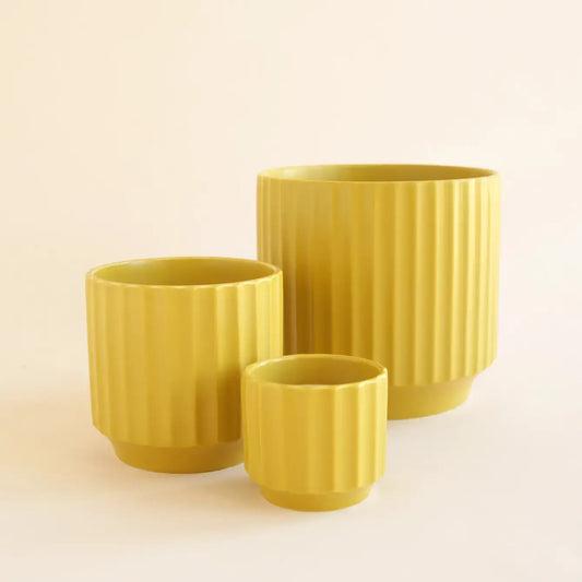 Monroe Pot - Chartreuse